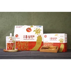 Nước Hồng Sâm Nguyên Chất Samjang Hàn Quốc - Hộp 30 Gói Bổ Sung Sức Khỏe, Tăng Cường Sinh Lực và Đẹp Da