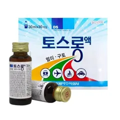 Nước Uống Hỗ Trợ Chống Say Tàu Xe DongSung TosLong Sos Hàn Quốc - Giảm Nôn Nao, Chóng Mặt, Dễ Uống, Hộp 30 Chai
