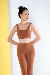 Set Bộ Tập Gym Nữ Cao Cấp Multi-FIT Livan LV22212204 - Áo Bra & Quần Legging Thời Trang, Chất Liệu Co Giãn, Thoáng Khí