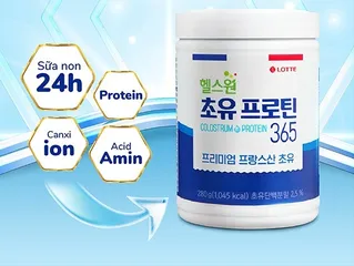 Sữa Non Colostrum Protein 365 Lotte Hàn Quốc - Giúp Tăng Cường Miễn Dịch & Bổ Sung Dinh Dưỡng Cho Trẻ Em và Người Lớn