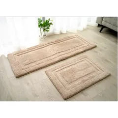 Thảm Len Lông Màu Trơn Ghome TC02 - Thảm Trang Trí Nhà Cửa Đẹp, Chống Trơn Trượt, Cảm Giác Êm Ái - Nhiều Kích Thước và Màu Sắc