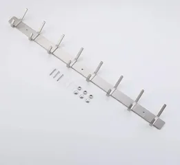Thanh treo đồ Inox 304 8 chấu - Trang trí nhà cửa hiện đại - Thiết kế sang trọng, bền bỉ, chịu lực tốt, điểm nhấn không gian nội thất