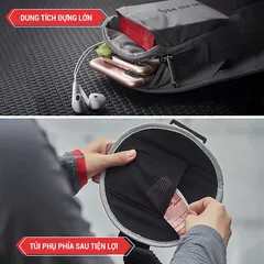 Túi Đeo Điện Thoại Chạy Bộ Phản Quang GoodFit GF201RA - Đa Năng Cho Tập Luyện, Chống Thấm, Dùng Được Mọi Điện Thoại