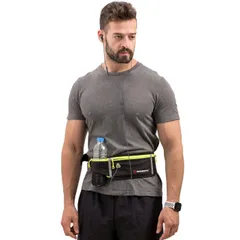 Túi Đeo Hông Chạy Bộ GoodFit GF106RB - Túi Đeo Bụng Thể Thao Unisex Chống Thấm Nước, Ngăn Đựng Chai Nước và Tai Nghe