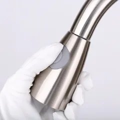 Vòi Nước Rửa Chén Nóng Lạnh Inox 304 Dây Rút Hobby Home Decor VDR1 - Chất Lượng Cao, Thiết Kế Tiện Dụng Cho Bếp