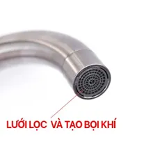 Vòi Rửa Chén Lạnh HOBBY Home Decor RL1 - Inox 304, Thiết Kế Nhỏ Gọn, Phù Hợp Với Chậu Rửa 2.5-3.5cm, Logo HOBBY Chất Lượng Cao