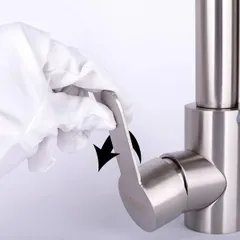 Vòi Rửa Chén Nóng Lạnh Inox 304 HOBBY RCDV - Thiết Kế Cao Cấp Không Gỉ, Phù Hợp Với Đa Số Chậu Rửa Bát
