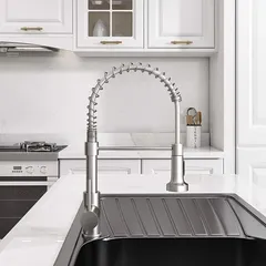 Vòi rửa chén nóng lạnh lõi đồng HOBBY Home Decor RCT - Vòi bếp đa năng 2 chế độ phun, thiết kế tiện lợi cho mọi chậu rửa