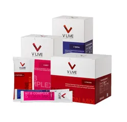Bộ 3 Sản Phẩm Dinh Dưỡng Tế Bào V Live - V Neral, V Oxy+ và V Trition Hỗ Trợ Tăng Cường Sức Khỏe Tổng Thể