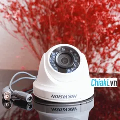 Camera hồng ngoại 2MP Hikvision DS-2CE56D0T-IRP - Giám sát an ninh, công nghệ HDTVI, tầm quan sát 20m, chống nước IP66