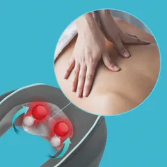Đai Massage Cổ Vai Gáy Shiatsu HoMedics NMS-255-EU - Thiết Bị Massage Có Nhiệt Hồng Ngoại, Giảm Căng Thẳng Cơ Bắp, Bảo Hành 2 Năm