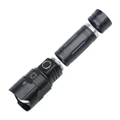 Đèn Pin Led P90 35W Sạc USB Cầm Tay - Siêu Sáng, Chống Nước, Phạm Vi Chiếu Sáng 200-500m - Hoạt Động Ngoài Trời, Cắm Trại, Săn Bắn