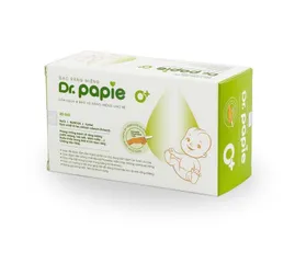 Gạc Răng Miệng Dr.Papie cho Bé - Vệ Sinh Răng Miệng Sơ Sinh, Ngừa Sâu Răng, Tiện Lợi, Hộp 30 Gói