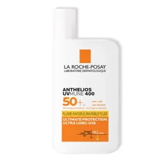 Kem Chống Nắng Dạng Sữa La Roche-Posay Anthelios Fluide Invisible SPF 50+ - Hỗ Trợ Bảo Vệ Da Nhạy Cảm, Không Nhờn, Không Vệt Trắng
