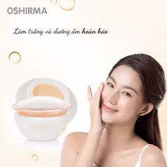 Kem Nén Linh Chi Trắng Oshirma Chống Nám & Tàn Nhang - Kem Trang Điểm Bảo Vệ Da Khỏi Tia UV, Giúp Da Trắng Sáng Mịn Màng