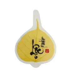 Lá Bồ Đề Tự Nhiên Mang Tài Lộc, May Mắn - Phật Quang May Mắn để Bàn Làm Việc - Quà Tặng Ý Nghĩa Từ Tâm