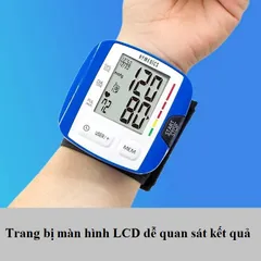 Máy Đo Huyết Áp Cổ Tay HoMedics BPW-0200 - Thiết Bị Y Tế Tự Động Với Bộ Nhớ 60 Kết Quả - Theo Dõi Sức Khỏe Hàng Ngày