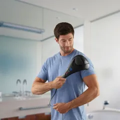 Máy Massage Cầm Tay Hai Đầu HoMedics HHP-385H Kèm Nhiệt - Trải Nghiệm Massage Mạnh Mẽ Với 3 Đầu Massage Nâng Cao Cường Độ Thư Giãn