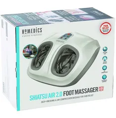 Máy Massage Chân Khí Nén 3D HoMedics FMS-351HJ - Thiết Bị Massage Shiatsu Kèm Nhiệt, Giúp Thư Giãn Chân Tại Nhà, Đem Lại Cảm Giác Như Spa