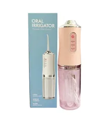 Máy Tăm Nước Cầm Tay Jiashi MTN01 - 3 Chế Độ, 4 Đầu Chuyên Dụng, Làm Sạch Hiệu Quả Cho Người Niềng Răng