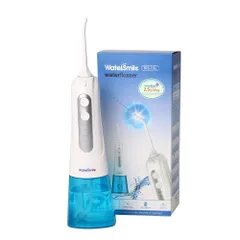 Máy tăm nước cầm tay WaterSmile WS-136 - Thiết kế nhỏ gọn, 4 chế độ làm sạch, 6 đầu tăm đa năng, sạc pin tiện lợi, hỗ trợ chăm sóc răng miệng hiệu quả