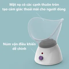 Máy Xông Hơi Mặt HoMedics FAC-40WTA/FAC-40GYA - 2 Mức Nhiệt Độ, Bầu Xông Mũi, Thư Giãn Như Spa, Bảo Hành 2 Năm
