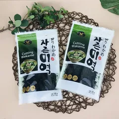 Rong biển khô Wakame Manjeon 100g - Hương vị tự nhiên Hàn Quốc, giàu dinh dưỡng, chế biến linh hoạt cho món ăn hấp dẫn
