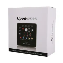 Soundcard Livestream Icon Upod Nano - Thiết bị Âm Thanh Chuyên Nghiệp USB Dễ Dàng Kết Nối, Phù Hợp Cho Hát Livestream, Nghe Nhạc