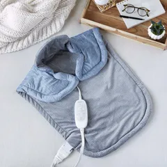 Tấm Choàng Vai Cổ Làm Ấm & Massage HoMedics HPM-W36ALJ - Thiết Bị Massage Thư Giãn Ngắt Tự Động, Gợi Ý Giải Pháp Giảm Đau Mỏi