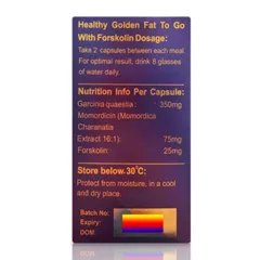 Viên Uống Giảm Cân Super Fat To Go Complex Healthy Golden - Hỗ Trợ Đốt Cháy Mỡ, Giảm Cảm Giác Thèm Ăn, Hộp 30 Viên
