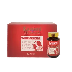 Viên uống Kasumi Estromax - Hỗ trợ cân bằng nội tiết tố nữ, duy trì vẻ đẹp và sức khỏe cho phụ nữ 30+