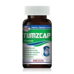Viên uống Tumzcap Premium hỗ trợ sức khỏe dạ dày - Giúp giảm đau, trung hòa axit, ngăn tái phát - Hộp 30 viên chất lượng cao