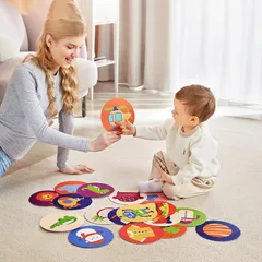 Bộ thẻ học thông minh KUB - Phát triển thị giác và trí tuệ toàn diện cho trẻ từ sơ sinh, 4 quyển kích thích tư duy sáng tạo
