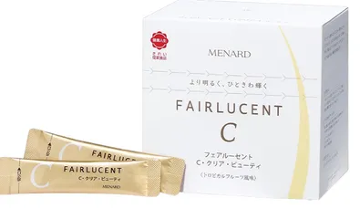 Bột Uống Trắng Da Menard Fairlucent C - 1600mg Vitamin C Hỗ Trợ Mờ Nám & Làm Sáng Da Từ Bên Trong - Sản Phẩm Làm Đẹp Da Tự Nhiên