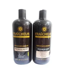 Dầu gội xả Fraicheur Instant Moisture 800ml - Phục hồi ẩm, chăm sóc tóc khô xơ, bảo vệ cấu trúc tóc, phù hợp mọi loại tóc.