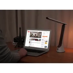 Đèn bàn học LED chống cận điều khiển cảm ứng tích hợp đèn ngủ - Thiết kế sang trọng và hiện đại bảo vệ mắt tối ưu