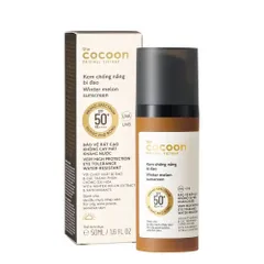 Kem Chống Nắng Cocoon Bí Đao SPF 50 PA++++ - Bảo Vệ Da Quang Phổ Rộng Với Chiết Xuất Thiên Nhiên & An Toàn Cho Da