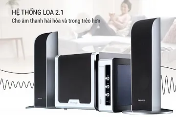 Loa Bluetooth Microlab FC361BT 2.1 - Hệ thống 60W với Bass 5.25, Âm thanh Trong trẻo, Kết nối Bluetooth tiện lợi