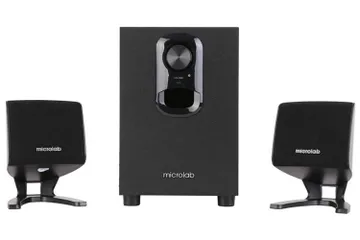 Loa Máy Tính Để Bàn Microlab M108 - Hệ Thống Âm Thanh 2.1, Công Suất 11W, Kết Nối Jack 3.5mm, Âm Thanh Rõ Ràng, Sống Động