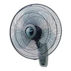 Quạt treo tường Tiross TS9186 với điều khiển từ xa - Thiết kế tiết kiệm không gian, chức năng hẹn giờ, 3 tốc độ gió mạnh mẽ