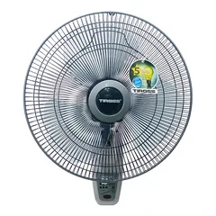 Quạt treo tường Tiross TS9186 với điều khiển từ xa - Thiết kế tiết kiệm không gian, chức năng hẹn giờ, 3 tốc độ gió mạnh mẽ