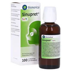 Siro Sinupret Saft Hỗ Trợ Cải Thiện Đường Hô Hấp Trên Cho Trẻ Từ 2 Tuổi, Giảm Tình Trạng Sổ Mũi, Viêm Mũi, Hương Vị Ngon Miệng