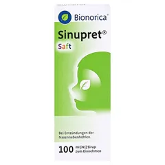 Siro Sinupret Saft Hỗ Trợ Cải Thiện Đường Hô Hấp Trên Cho Trẻ Từ 2 Tuổi, Giảm Tình Trạng Sổ Mũi, Viêm Mũi, Hương Vị Ngon Miệng