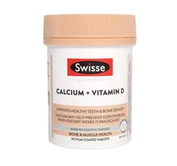 [Hàng nhập khẩu] Viên Uống Bổ Sung Canxi Swisse Calcium + Vitamin D3 - Hỗ Trợ Xương Khớp Chắc Khỏe, Sản Phẩm Từ Úc, 150 Viên