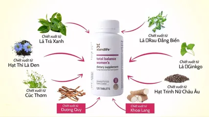 Vitamin Tổng Hợp Cho Phụ Nữ Xtend-Life Total Balance - Bổ Sung 77 Dinh Dưỡng Tự Nhiên, Hỗ Trợ Sức Khỏe Và Làm Đẹp Da