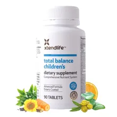 Vitamin Tổng Hợp Cho Trẻ Em Xtend Life Total Balance - Hỗ Trợ Miễn Dịch, Phát Triển Xương Khỏe Mạnh, Tăng Chiều Cao, Dễ Nuốt cho Trẻ từ 4-12 tuổi