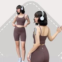 Áo Bra Tập Gym AB30029 - Thun Co Giãn 4 Chiều, Thiết Kế Thời Trang, Dành Cho Yoga, Gym, Nhiều Màu Sắc Tươi Trẻ