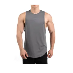 Áo Thể Thao Tank Top Tập Gym Nam - Chất Thun Siêu Mát, Thiết Kế Ôm Bod, Dễ Dàng Vận Động, Màu Đen/Trắng/Xám
