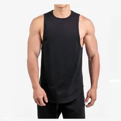 Áo Thể Thao Tank Top Tập Gym Nam - Chất Thun Siêu Mát, Thiết Kế Ôm Bod, Dễ Dàng Vận Động, Màu Đen/Trắng/Xám