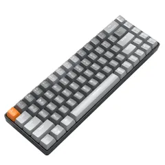 Bàn Phím Cơ Không Dây K68 - Kết Nối Máy Tính, Điện Thoại, Tablet - Thiết Kế Gọn Gàng, Red Switch êm ái, Hotswap tùy chỉnh